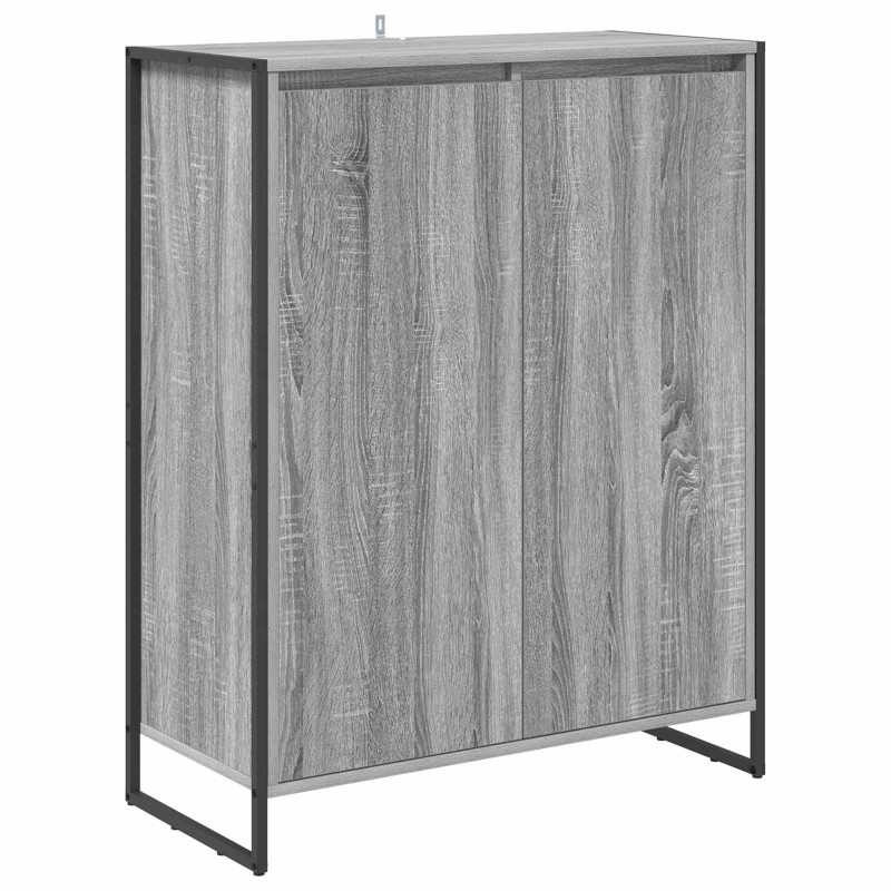 Szafka na buty z przechowywaniem Szary Sonoma 79 x 36 x 100 cm