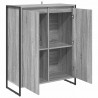 Szafka na buty z przechowywaniem Szary Sonoma 79 x 36 x 100 cm