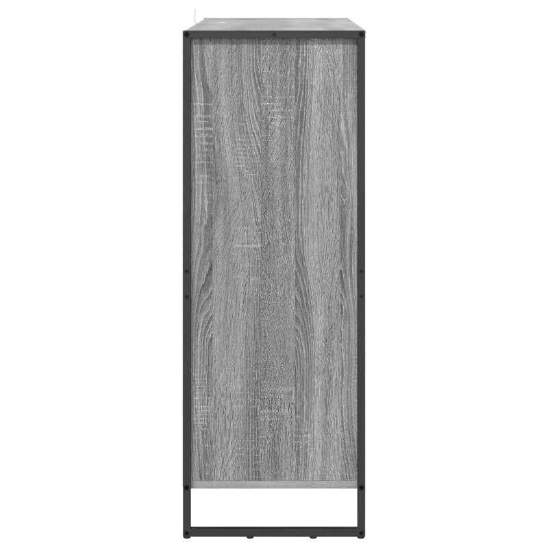 Szafka na buty z przechowywaniem Szary Sonoma 79 x 36 x 100 cm