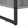 Szafka na buty z przechowywaniem Szary Sonoma 79 x 36 x 100 cm