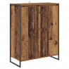 Szafka na buty z przechowywaniem Stare drewno 79 x 36 x 100 cm