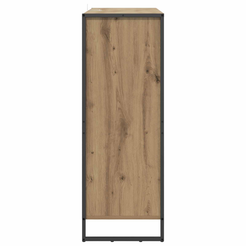 Szafka na buty z drzwiami Dąb rzemieślniczy 79 x 36 x 100 cm