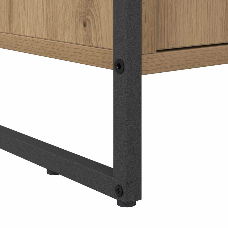 Szafka na buty z drzwiami Dąb rzemieślniczy 79 x 36 x 100 cm