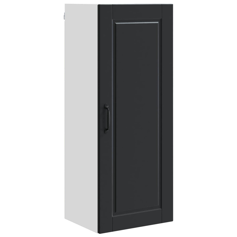 Szafka kuchenna Czarny 40 x 31 x 100 cm Materiał drewnopochodny