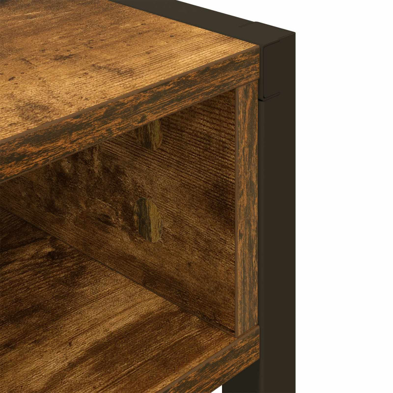 Biurko Dąb dymny 100 x 50 x 75 cm Materiał drewnopochodny
