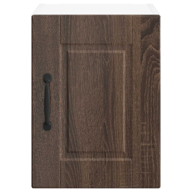 Szafka kuchenna z półką 2 pcs Brązowy dąb 30 x 31 x 40 cm