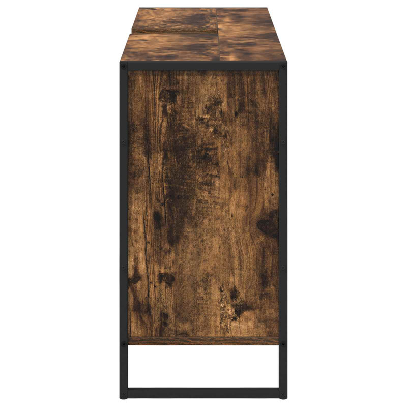 Szafka Łazienkowa z przechowywaniem Dąb dymny 90 x 30 x 60 cm