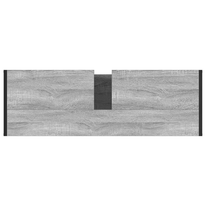 Szafka Łazienkowa z drzwiami Szary Sonoma 90 x 30 x 60 cm