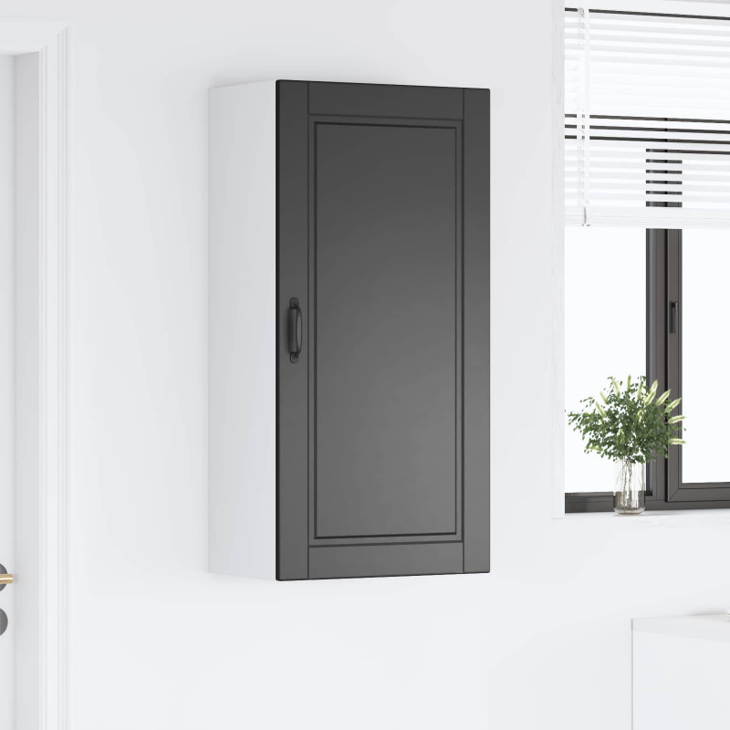 Szafka kuchenna Czarny 50 x 31 x 100 cm Materiał drewnopochodny