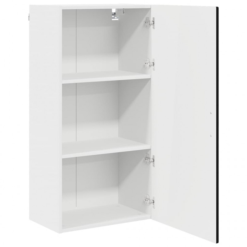 Szafka kuchenna Czarny 50 x 31 x 100 cm Materiał drewnopochodny