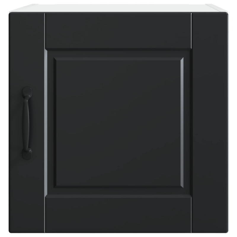 Szafka kuchenna z półką z drzwiami 2 pcs Czarny 40 x 31 x 40 cm