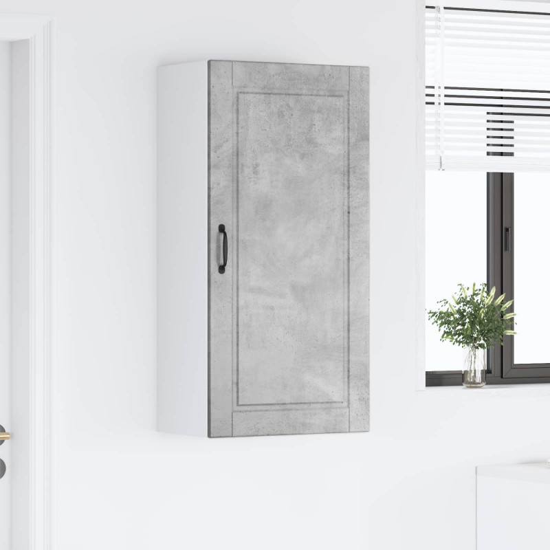 Szafka kuchenna z półką Betonowy szary 50 x 31 x 100 cm