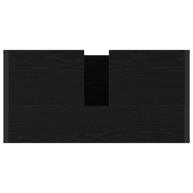 Szafka Łazienkowa z przechowywaniem Czarny Dąb 60 x 30 x 60 cm