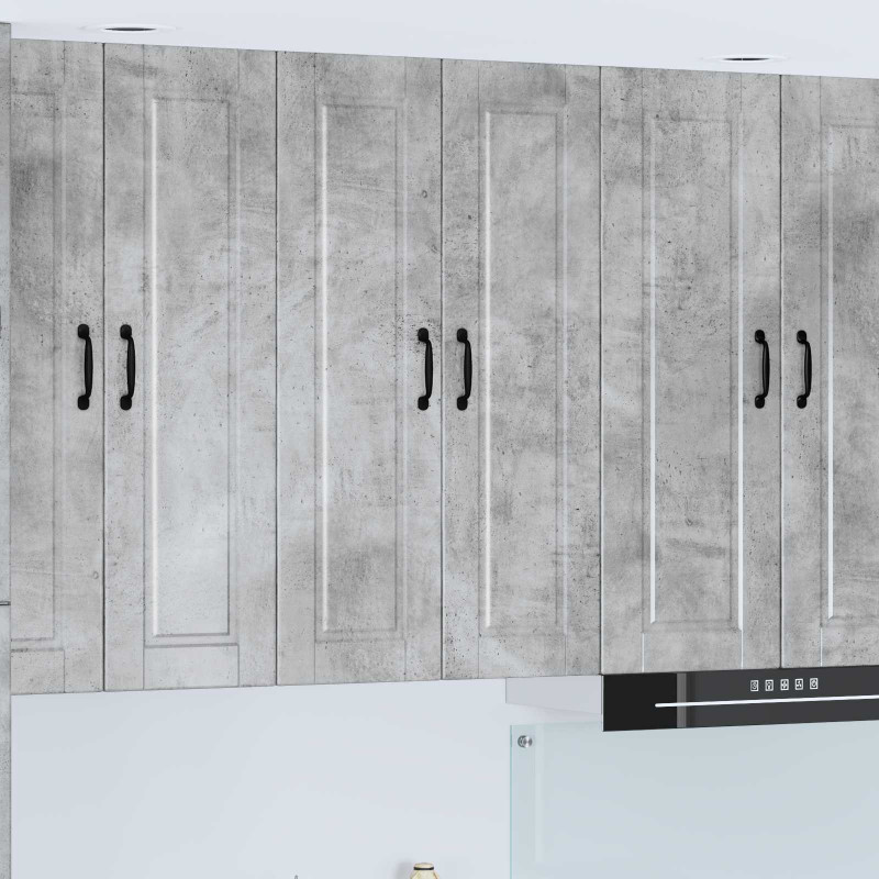 Szafka kuchenna z półką Betonowy szary 60 x 31 x 100 cm