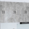 Szafka kuchenna z półką Betonowy szary 60 x 31 x 100 cm