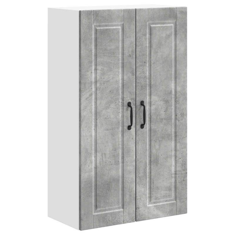 Szafka kuchenna z półką Betonowy szary 60 x 31 x 100 cm