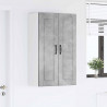 Szafka kuchenna z półką Betonowy szary 60 x 31 x 100 cm