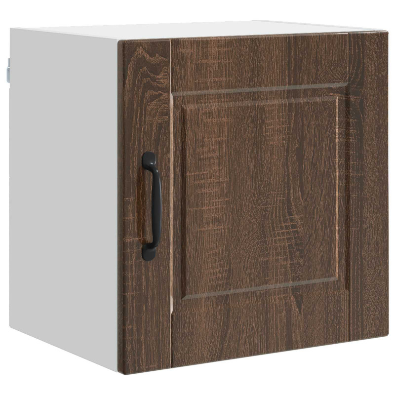 Szafka kuchenna z półką 2 pcs Brązowy dąb 40 x 31 x 40 cm