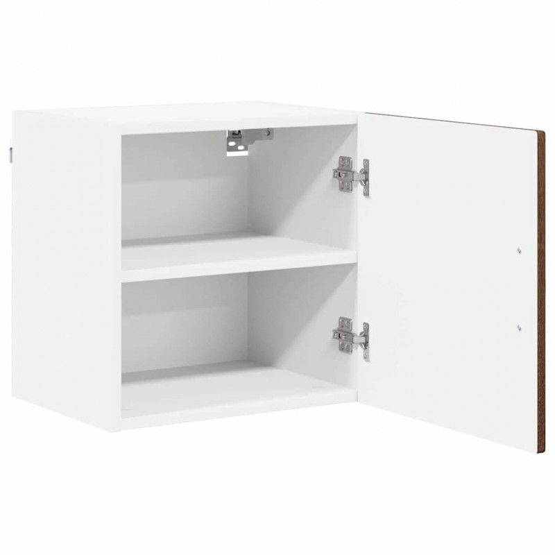 Szafka kuchenna z półką 2 pcs Brązowy dąb 40 x 31 x 40 cm