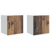 Szafka kuchenna z półką 2 pcs Stare drewno 40 x 31 x 40 cm