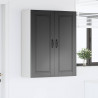 Szafka kuchenna Czarny 80 x 31 x 100 cm Materiał drewnopochodny