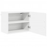Szafka kuchenna z półką z drzwiami 2 pcs Biały 50 x 31 x 40 cm