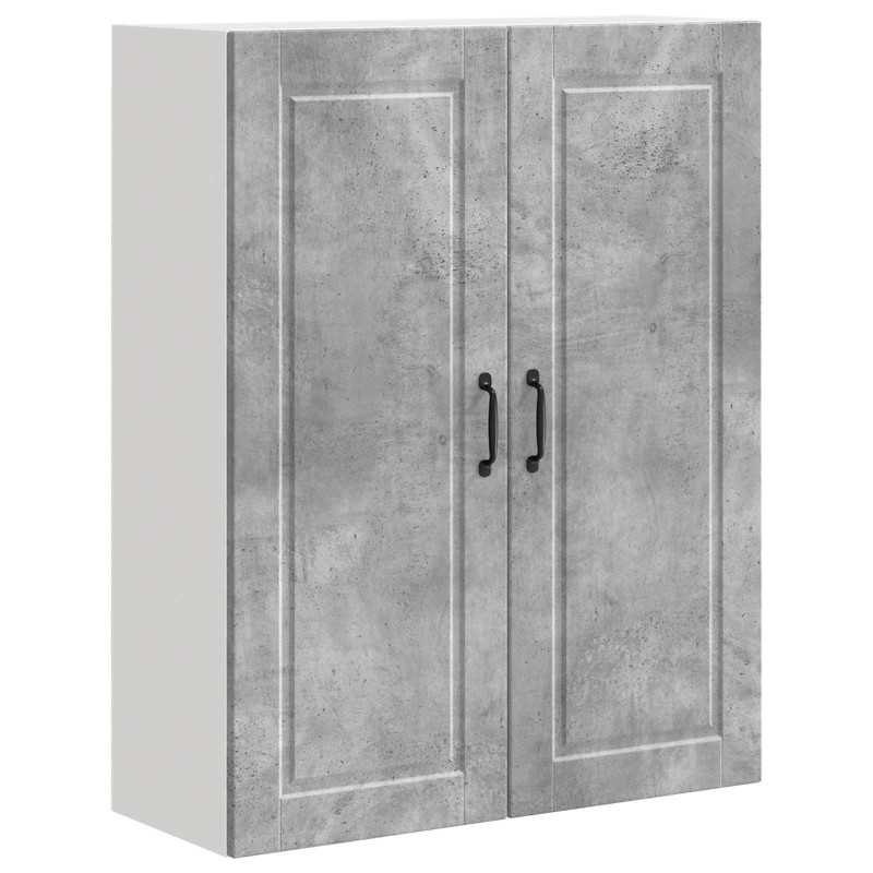 Szafka kuchenna z półką Betonowy szary 80 x 31 x 100 cm