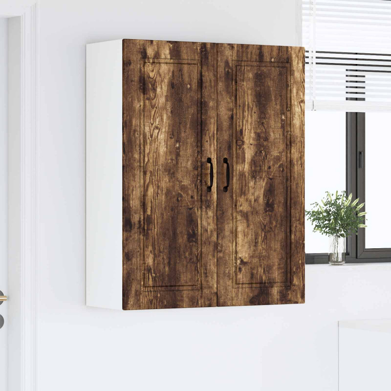 Szafka kuchenna z półką z drzwiami Dąb wędzony 80 x 31 x 100 cm