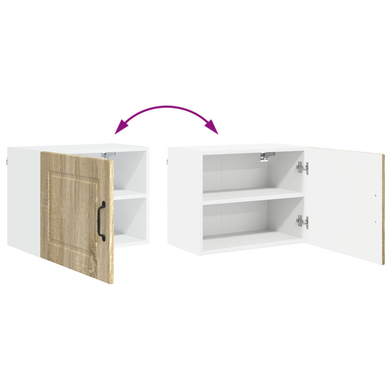Szafka kuchenna z półką 2 pcs Dąb Sonoma 50 x 31 x 40 cm