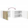 Szafka kuchenna z półką 2 pcs Dąb Sonoma 50 x 31 x 40 cm