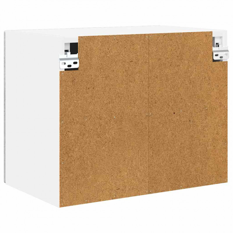 Szafka kuchenna z półką 2 pcs Betonowy szary 50 x 31 x 40 cm