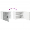Szafka kuchenna z półką 2 pcs Betonowy szary 50 x 31 x 40 cm