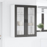 Szafka kuchenna Czarny 80 x 31 x 100 cm Materiał drewnopochodny