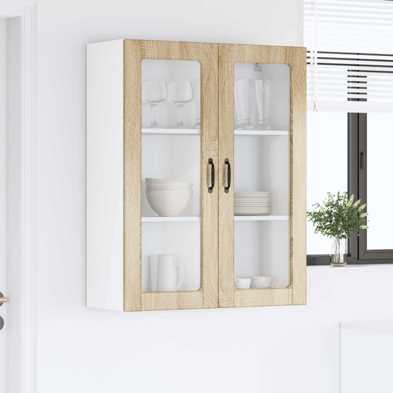 Szafka kuchenna z półką z drzwiami Dąb Sonoma 80 x 31 x 100 cm