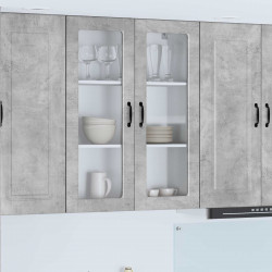 Szafka kuchenna z półką Betonowy szary 80 x 31 x 100 cm