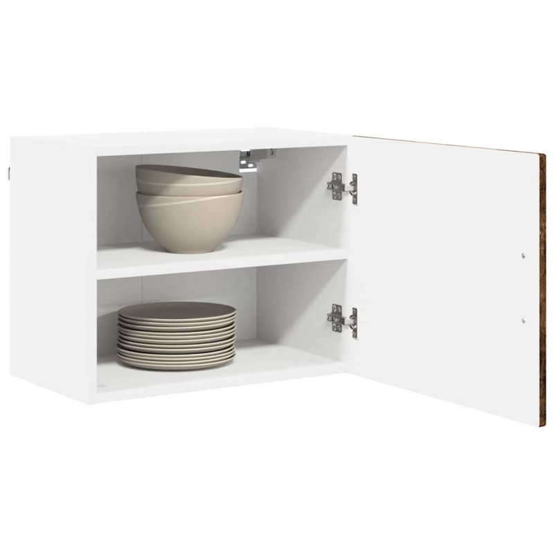 Szafka kuchenna z półką 2 pcs Dąb wędzony 50 x 31 x 40 cm