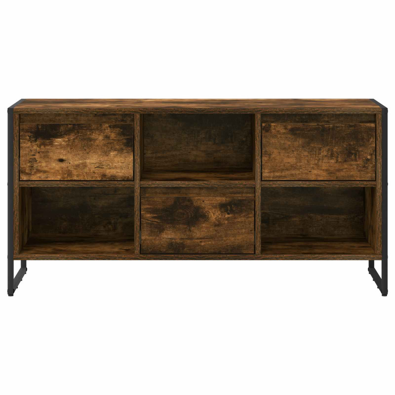 Szafka pod telewizor z szufladą Dąb dymny 100 x 36 x 49,5 cm