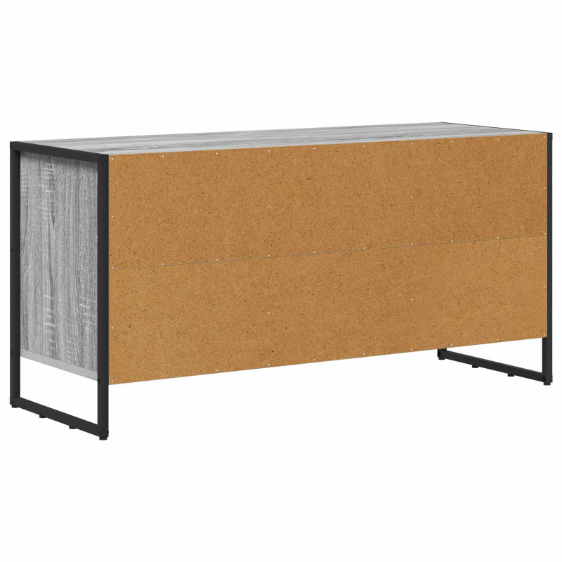 Szafka pod telewizor z szufladą Szary Sonoma 100 x 36 x 49,5 cm
