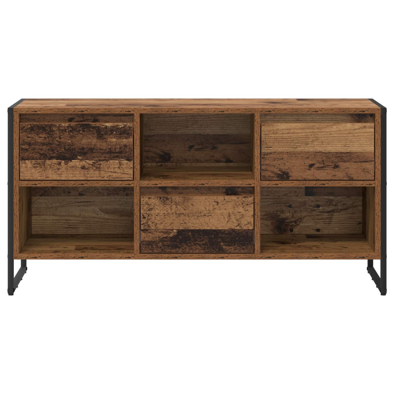 Szafka pod telewizor z szufladą Stare drewno 100 x 36 x 49,5 cm