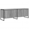 Szafka pod telewizor Szary Sonoma 140 x 36 x 49.5 cm