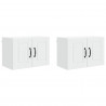Szafka kuchenna z półką z drzwiami 2 pcs Biały 60 x 31 x 40 cm