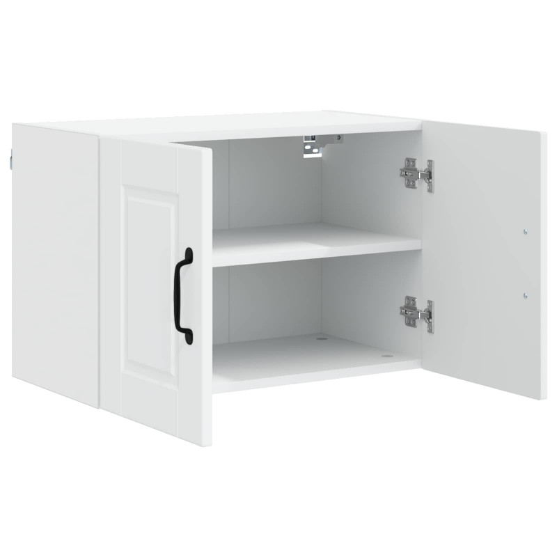 Szafka kuchenna z półką z drzwiami 2 pcs Biały 60 x 31 x 40 cm