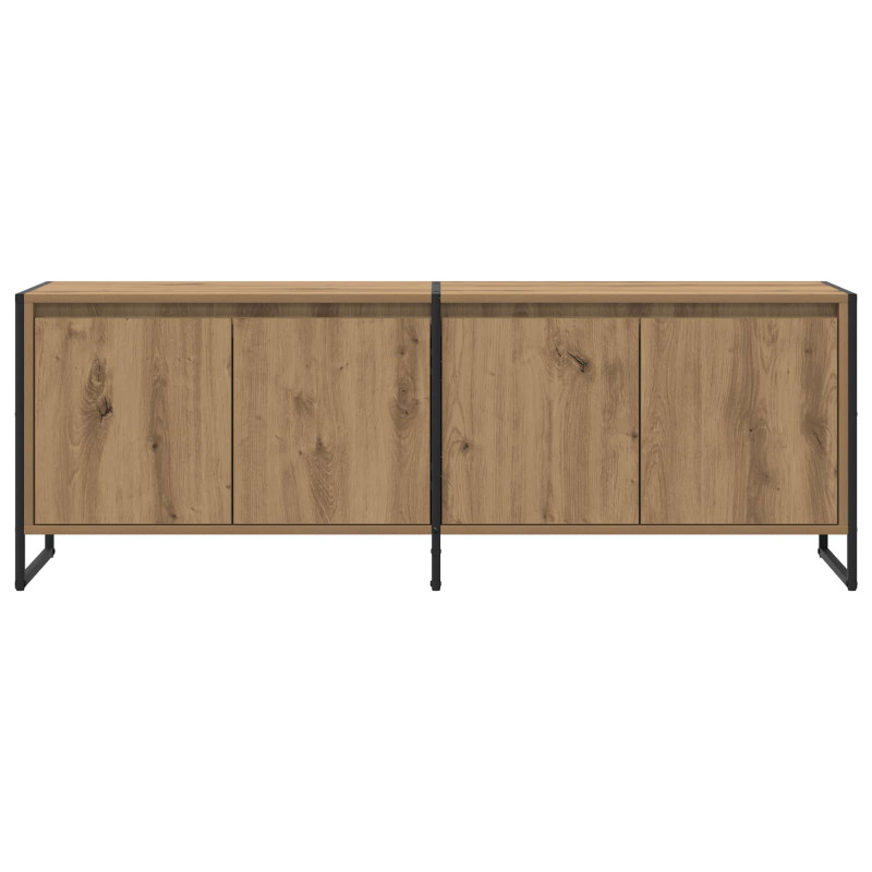 Szafka pod telewizor Dąb rzemieślniczy 140 x 36 x 49.5 cm