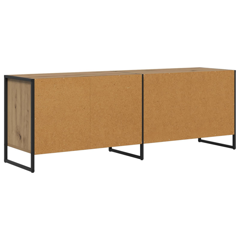 Szafka pod telewizor Dąb rzemieślniczy 140 x 36 x 49.5 cm