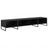 Szafka pod telewizor Czarny Dąb 170.5 x 36 x 30.5 cm