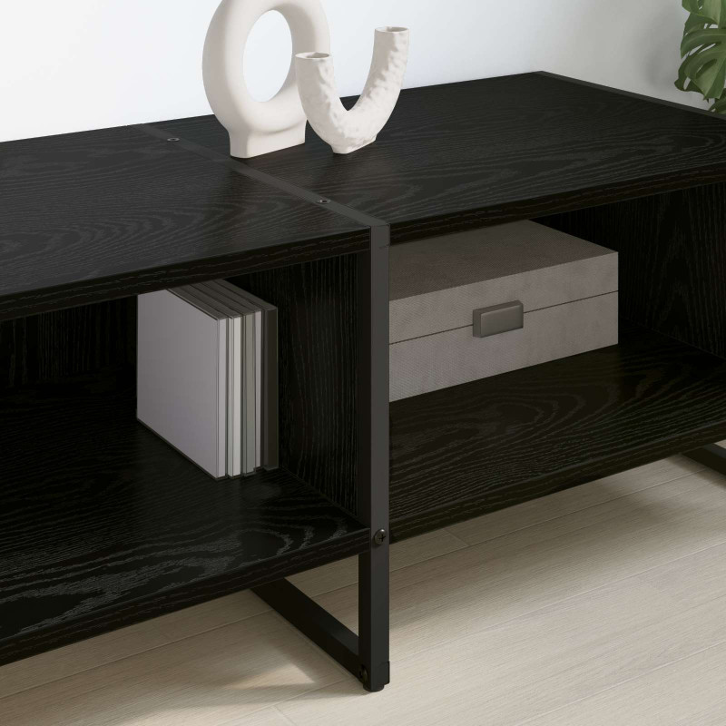 Szafka pod telewizor Czarny Dąb 170.5 x 36 x 30.5 cm