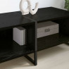 Szafka pod telewizor Czarny Dąb 170.5 x 36 x 30.5 cm