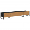 Szafka pod telewizor Czarny Dąb 170.5 x 36 x 30.5 cm
