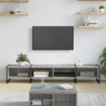 Szafka pod telewizor Szary Sonoma 170.5 x 36 x 30.5 cm