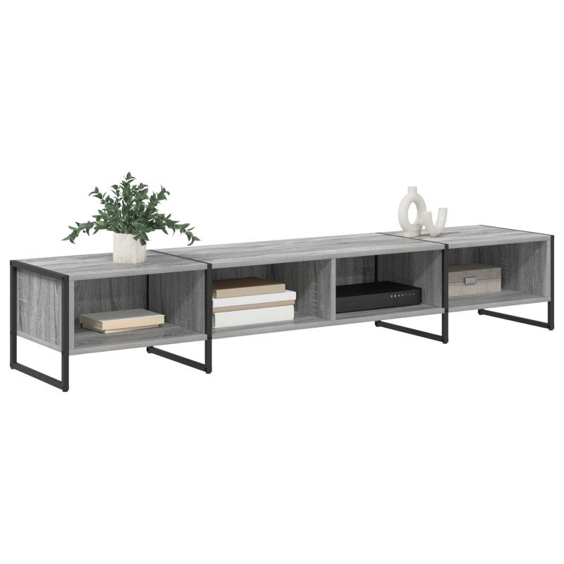 Szafka pod telewizor Szary Sonoma 170.5 x 36 x 30.5 cm
